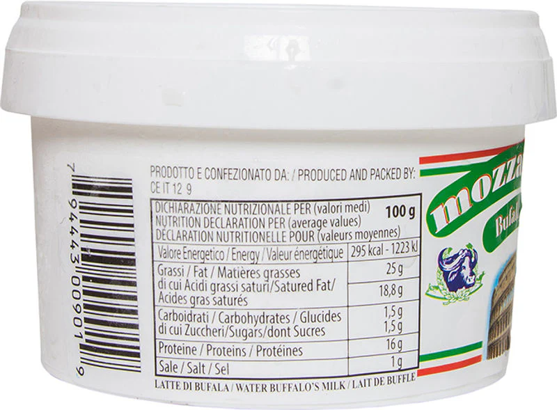 iqf buffalo mozzarella 125g (#58166) - Image 4