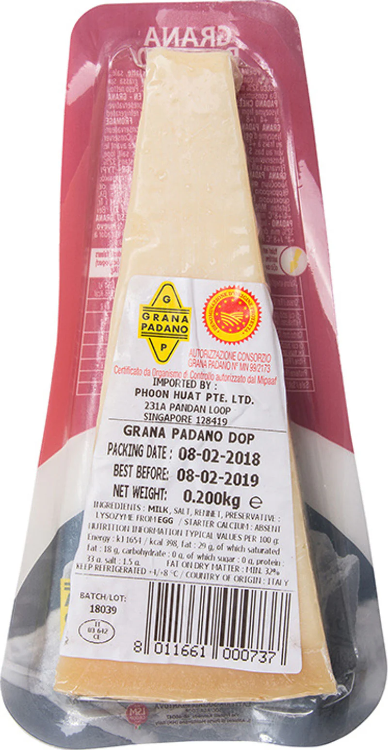 grana padano 10mth cheese 200g (#61277) - Image 4